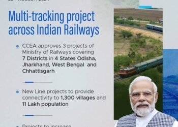 Cabinet Approves Three Major Railway Projects to Strengthen Indian Railways