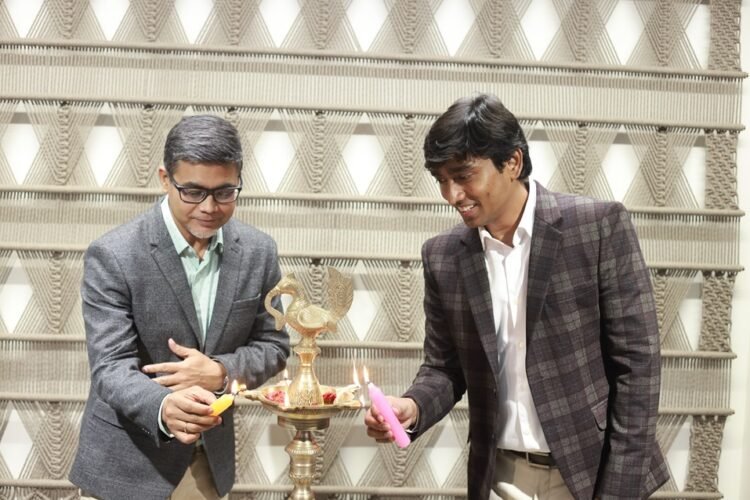 Steelcase Launches New Dealer Showroom in Bengaluru in Partnership with The Jhaver Group 1 Tirthankar Basu, Managing Director - India and SAARC, Vignesh Raghunathan, Director - V SpaceZ & Ritu Jhaver, Director - ARIA INVESTMENTS/ V SpaceZ at the launch of Steelcase new dealer showroom V spaceZ in Bengaluru.