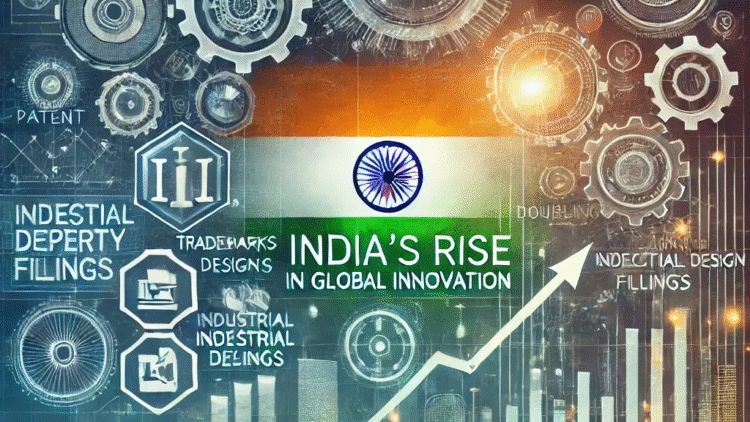 India Records 44% Rise in IP Filings in Five Years, Powered by Digital Push and Startup Surge 1 India Records 44% Rise in IP Filings in Five Years, Powered by Digital Push and Startup Surge