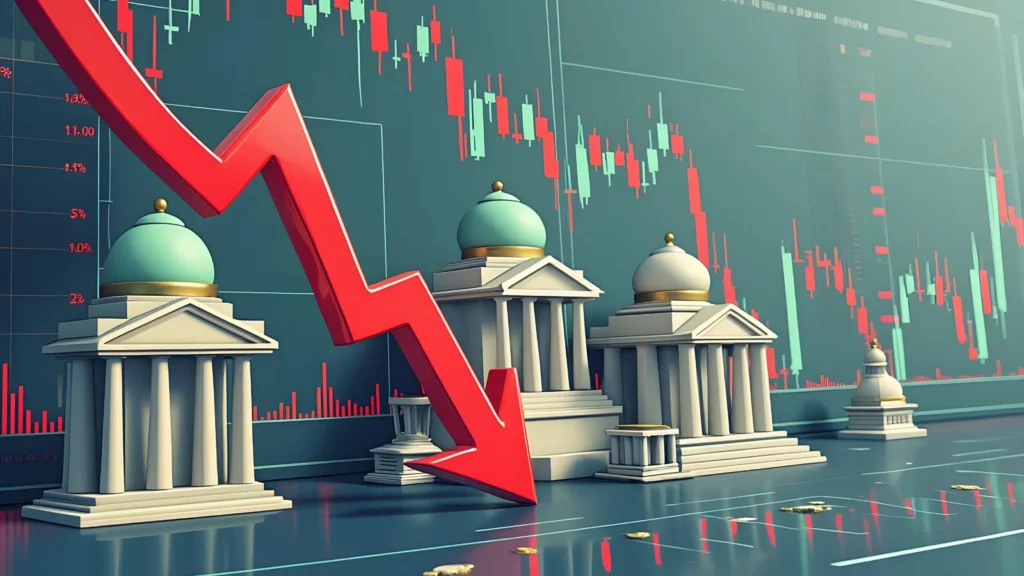 IT and Banking Stocks Lead Declines