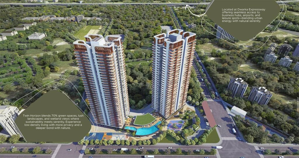 HCBS Developments Unveils Rs700 Crore 'Twin Horizon' Luxury Housing Project in Gurugram 4 HCBS Developments Unveils Rs700 Crore 'Twin Horizon' Luxury Housing Project in Gurugram