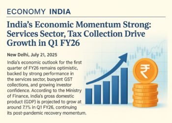 India’s Economic Momentum Strong: Services Sector, Tax Collection Drive Growth in Q1 FY26 10 India’s Economic Momentum Strong: Services Sector, Tax Collection Drive Growth in Q1 FY26