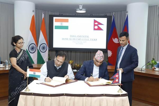 India, Nepal Commit to Strengthening Border Security