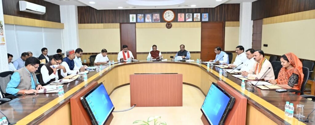 Chhattisgarh Cabinet Meeting Begins Under CM Vishnu Deo Sai’s Leadership 2 Chhattisgarh Cabinet Meeting Begins Under CM Vishnu Deo Sai’s Leadership