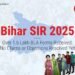 Bihar SIR 2025: Over 1.6 Lakh BLA Forms Received, No Claims or Objections Resolved Yet