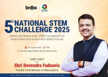 National STEM Challenge 2025: Grand Finale Set for August 18–19 in Mumbai 4 Maharashtra’s Hon’ble Chief Minister Devendra Fadnavis will grace the Grand Finale as the Chief Guest.