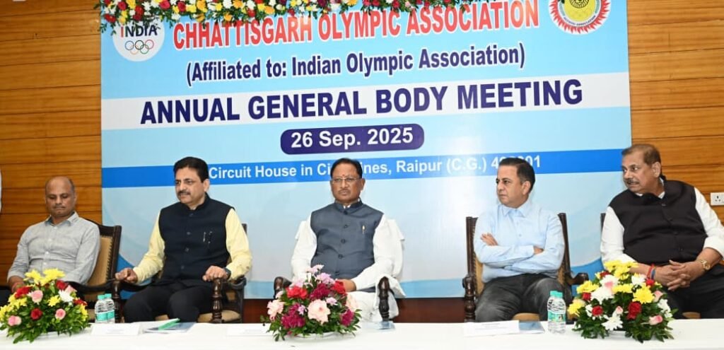 CM Vishnu Deo Sai Announces ₹21 Lakh Incentive for Chhattisgarh’s Olympic Participants — A Historic Step to Empower Sports Talent 2 CM Vishnu Deo Sai Announces ₹21 Lakh Incentive for Chhattisgarh’s Olympic Participants — A Historic Step to Empower Sports Talent