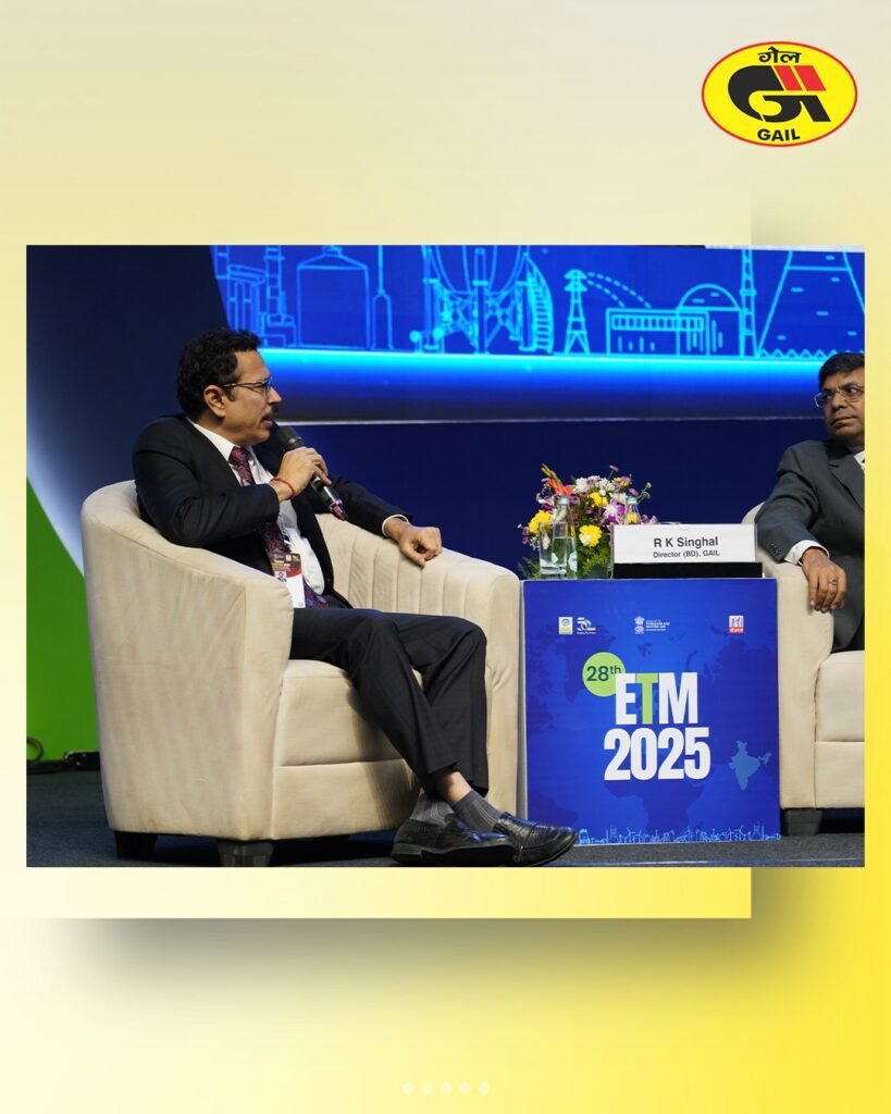 GAIL’s R.K. Singhal Highlights India’s Energy Transformation at the 28th Energy Technology Meet in Hyderabad