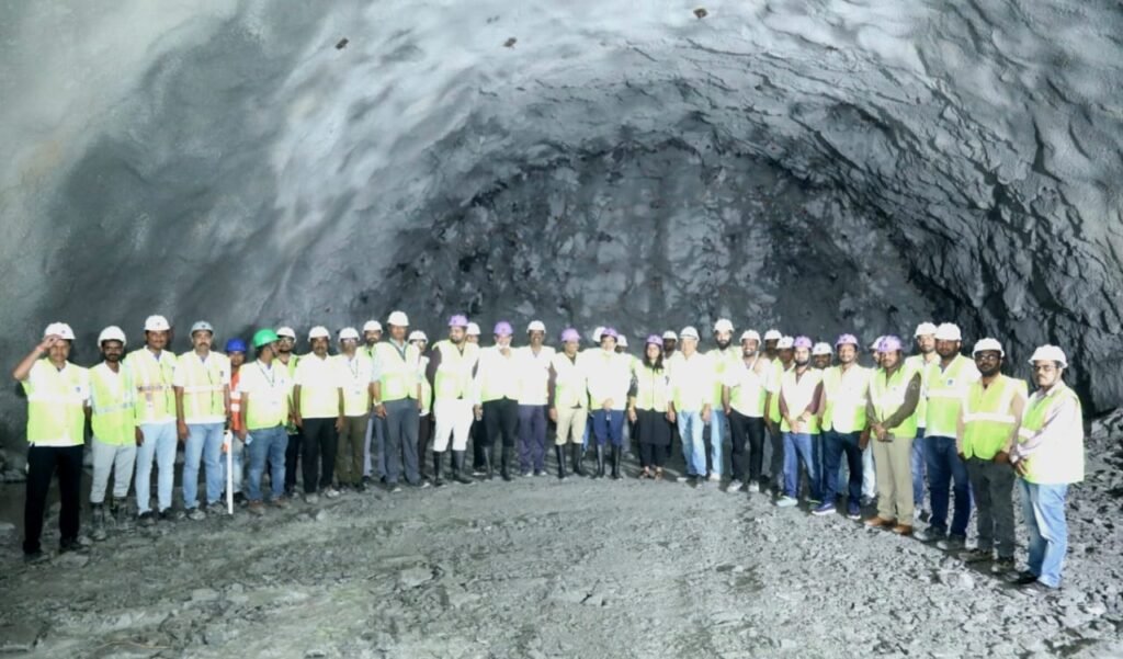 Breakthrough Achieved in Chhattisgarh’s First National Highway Tunnel