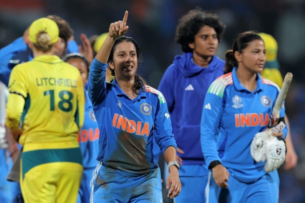  India Women Script Historic Comeback: Beat 7-Time Champion Australia to Reach World Cup Final