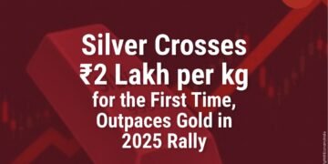 Silver Crosses ₹2 Lakh per kg for the First Time, Outpaces Gold in 2025 Rally