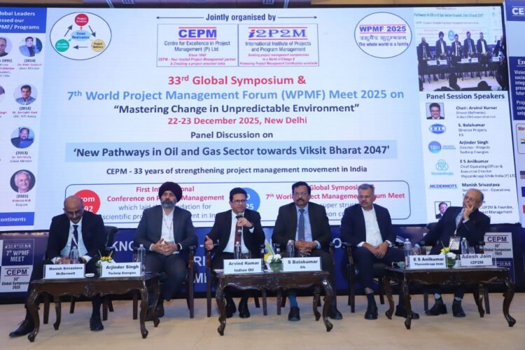 EIL’s S. Balakumar Calls for Integrated Project Delivery Model in Oil & Gas Sector to Drive Viksit Bharat 2047