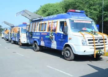 57 Mobile Medical Units Flagged Off in Nava Raipur Under PM Janman Tribal Justice Mission