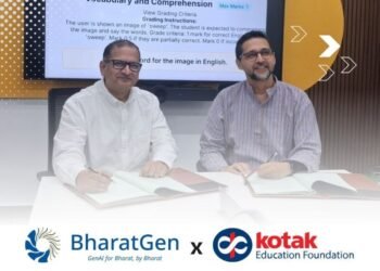 otak Education Foundation, BharatGen Technology Foundation, AI in education India,