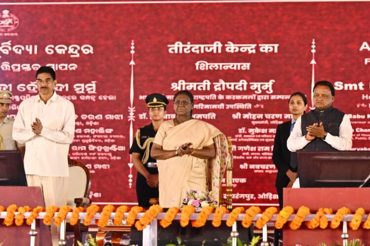 President Droupadi Murmu Unveils Major Development Projects in Odisha, Focuses on Tribal Empowerment and Inclusive Growth 1 President Droupadi Murmu Unveils Major Development Projects in Odisha, Focuses on Tribal Empowerment and Inclusive Growth
