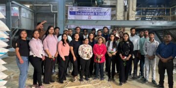 Successful Industrial Visit to Agrawal Food Industries Organized by ICAI Raigarh Branch