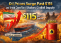 Oil Prices Surge Past $115 as Iran War Disrupts Supply Routes