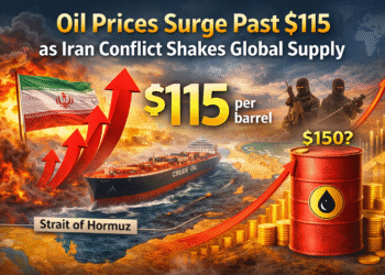 Oil Prices Surge Past $115 as Iran War Disrupts Supply Routes