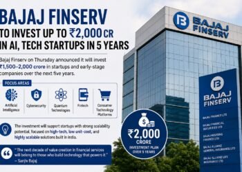 Bajaj Finserv Bets Big on AI, Deep-Tech Startups with ₹2,000 Crore Investment Plan