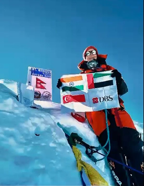 Indian Climber Shradha Gupta Summits Mount Manaslu, Her First 8,000-Metre Peak 1 Indian Climber Shradha Gupta Summits Mount Manaslu, Her First 8,000-Metre Peak