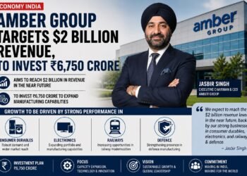 Amber Group Eyes $2 Billion Revenue Milestone, Plans ₹6,750 Crore Investment