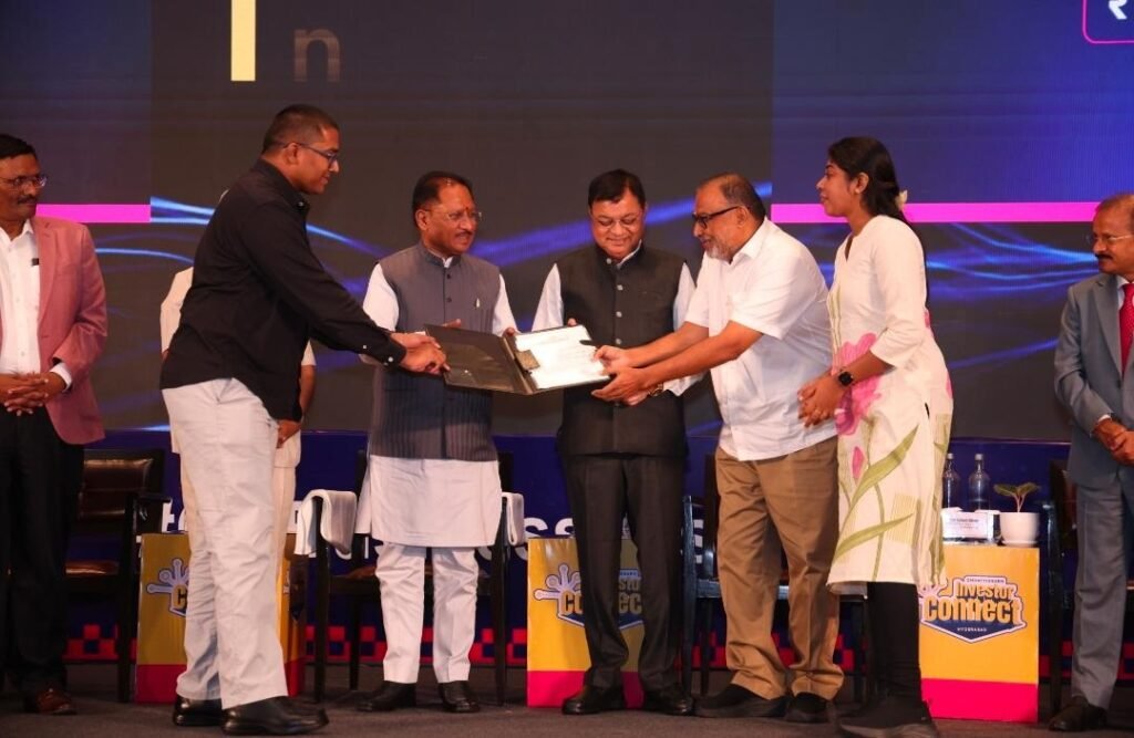 Chhattisgarh Attracts ₹9,580 Crore Investment Proposals at Hyderabad Investor Connect, Paving Way for 7,800 Jobs 3 Chhattisgarh Attracts ₹9,580 Crore Investment Proposals at Hyderabad Investor Connect, Paving Way for 7,800 Jobs