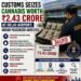 Customs Seizes Cannabis Worth ₹2.43 Crore at Delhi Airport; Indian Passenger Arrested