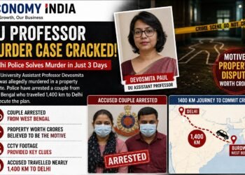 DU Assistant Professor Murder Solved in Three Days: Couple Arrested After Travelling 1,400 Km to Execute Property Plot 4 DU Assistant Professor Murder Solved in Three Days: Couple Arrested After Travelling 1,400 Km to Execute Property Plot