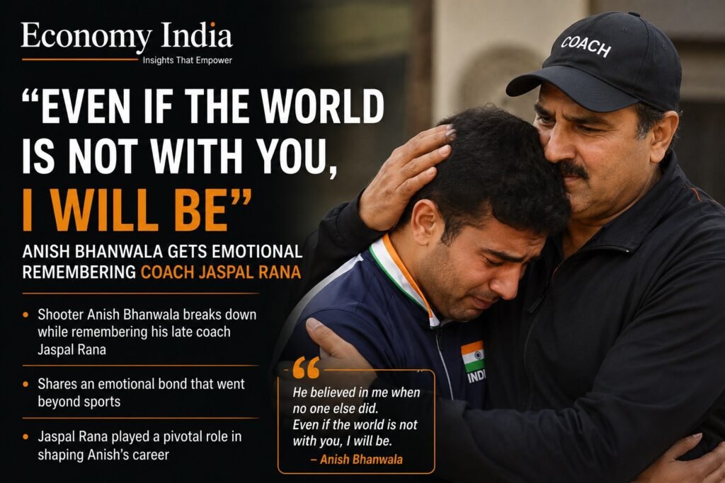 “Even If the World Is Not With You, I Will Be”: Anish Bhanwala Gets Emotional Remembering Coach Jaspal Rana 2 Even If the World Is Not With You 3