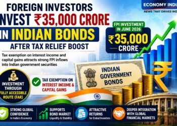 Foreign Investors Pump ₹35,000 Crore into Indian Bonds After Tax Relief Boost