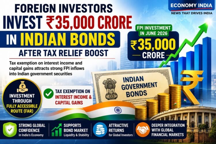 Foreign Investors Pump ₹35,000 Crore into Indian Bonds After Tax Relief Boost