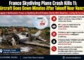 France Skydiving Plane Crash Kills 11; Aircraft Goes Down Minutes After Takeoff Near Nancy