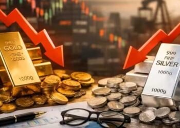 Gold and Silver Prices Fall This Week; Gold Drops ₹6,438, Silver Declines ₹14,326 Per Kg