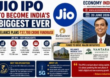 Jio Files for India’s Biggest-Ever IPO; Reliance Unveils ₹37,700 Crore Fundraise, AI Push and Mega Social Projects 2 Jio Files for India’s Biggest-Ever IPO; Reliance Unveils ₹37,700 Crore Fundraise, AI Push and Mega Social Projects