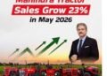 Mahindra & Mahindra Tractor Sales Jump 23% in May, Driven by Strong Rural Demand