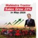 Mahindra & Mahindra Tractor Sales Jump 23% in May, Driven by Strong Rural Demand