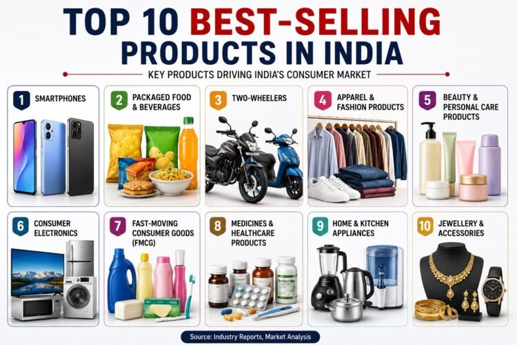 Top 10 Best-Selling Products in India