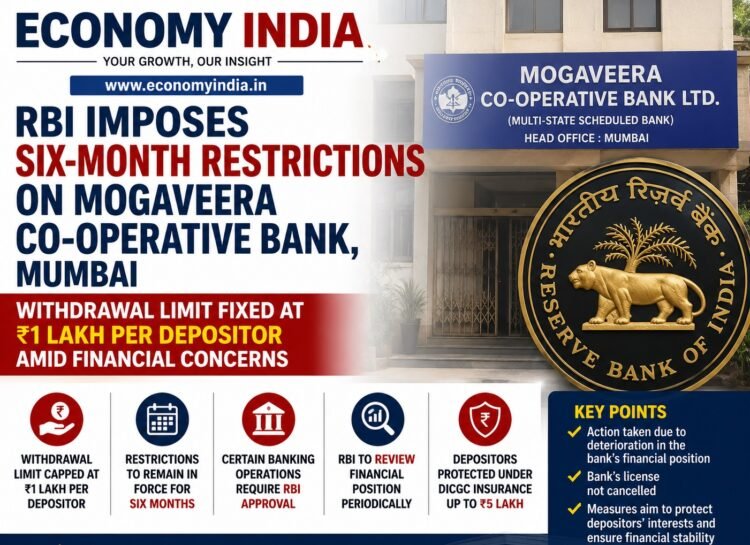 RBI Imposes Six-Month Restrictions on Mogaveera Co-operative Bank, Mumbai 1 RBI Imposes Six-Month Restrictions on Mogaveera Co-operative Bank, Mumbai