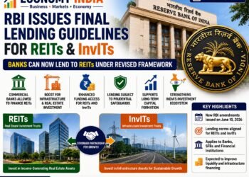 RBI Issues Final Revised Lending Guidelines for REITs and InvITs; Banks Get Greater Financing Flexibility