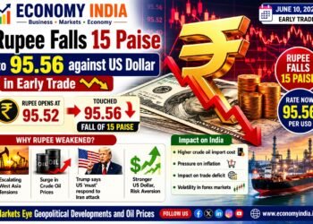 Rupee Falls 15 Paise Against US Dollar as West Asia Tensions Trigger Oil Price Surge 2 Rupee Falls 15 Paise Against US Dollar as West Asia Tensions Trigger Oil Price Surge