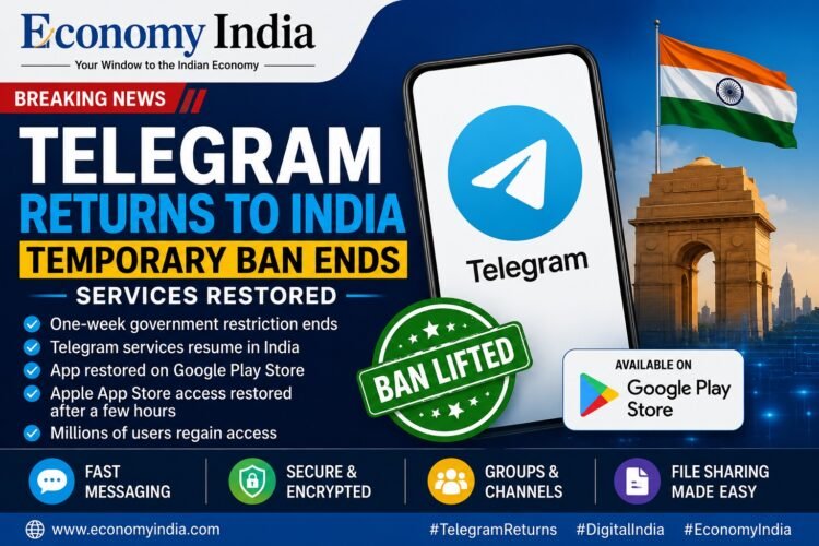 Telegram Returns to India as Temporary Ban Ends; App Restored on Google Play Store 1 Telegram Returns to India as Temporary Ban Ends; App Restored on Google Play Store