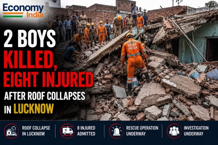 Two Boys Killed, Eight Injured After Roof Collapse in Lucknow