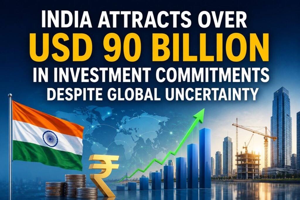 india attracts usd 90 billion investment global investors 1