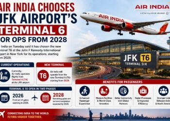 Air India to Shift New York Operations to JFK Terminal 6 from 2028 2 Air India to Shift New York Operations to JFK Terminal 6 from 2028