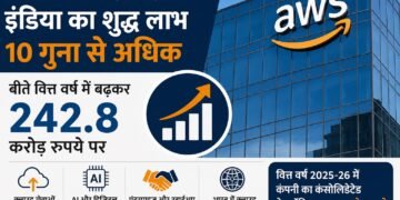 Amazon Web Services India's Net Profit Jumps Over 10-Fold to ₹242.8 Crore in FY26