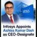 Ashish Kumar Das Named Infosys CEO-Designate, to Take Charge on April 1, 2027 4 Ashish Kumar Das Named Infosys CEO-Designate, to Take Charge on April 1, 2027
