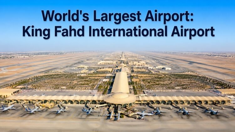 World's Largest Airport: King Fahd International Airport 1 World's Largest Airport: King Fahd International Airport