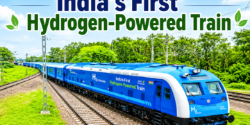 PM Modi Launches India’s First Hydrogen-Powered Train, Marking a New Era in Green Rail Transport