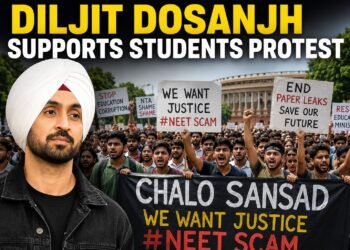 Diljit Dosanjh Supports Students' Protest Over Alleged NEET Irregularities 2 Diljit Dosanjh Supports Students Protesting
