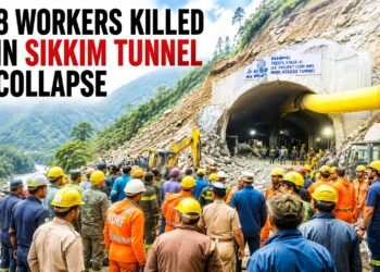 8 Workers Killed in Sikkim Tunnel Collapse, PM Modi Assures Full Support 3 Sikkim Tunnel Collapse: 8 Workers Killed